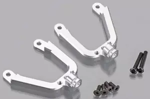 STRC Axial STA80025FS Aluminium Stoßdämpferbrücke vorne SCX10 silber (2) - Bild 1 von 1