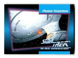 1992 Star Trek The Next Generation Trading Card #57 Photon Torpedoes - Picture 1 of 4
