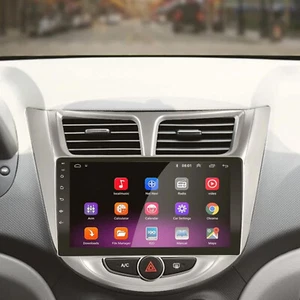 Android 13 Car Stereo For 2011-2019 Hyundai Accent Carplay GPS Navi Radio 2G+32G - Picture 1 of 15