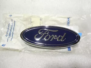 2004-2005-2006-2007 FORD FREESTAR REAR LIFT GATE EMBLEM BLUE BADGE GENUINE OEM - Picture 1 of 4