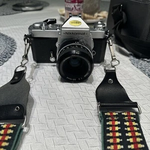 Nikon NIKKORMAT EL 35MM Film Camera & 50mm Lens- Untested - Picture 1 of 1