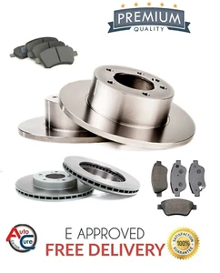 JUEGO DE DISCOS Y PASTILLAS DELANTERAS/TRASERAS PARA BMW 335d + KIT DE SERVICIO COMPLETO Y 1 LTR DE LÍQUIDO DE FRENOS - Imagen 1 de 3
