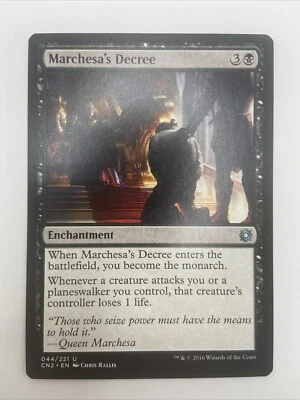 Marchesa's Decree NM, English MTG Conspiracy: Take the Crown - Image 1 of 2