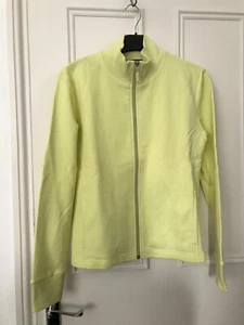 LADIES AND GIRLS YELLOW ZIP SWEATSHIRT SIZE 12 NO:20 - Picture 1 of 7