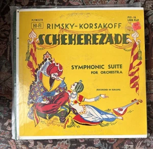 SEALED: RIMSKY-KORSAKOFF Scheherazade Symphonic Suite - Plymouth P12-15 - Picture 1 of 2