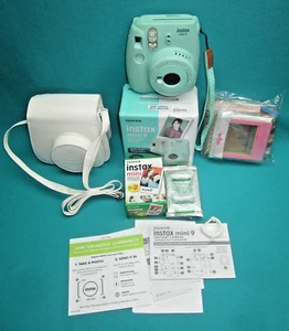 FUJI INSTAX MINI 9 MINTGRÜN KAMERA/TASCHE/FILM & X-TRA'S -- H-28 - Bild 1 von 12