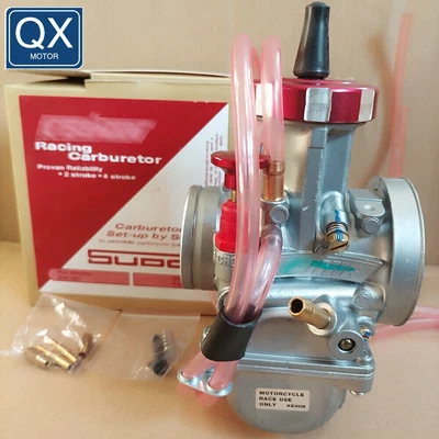Carburetor PWK38 38mm for Keihin Honda Suzuki Yamaha Kawasaki KX125 CR250R CR250 - Image 1 of 4