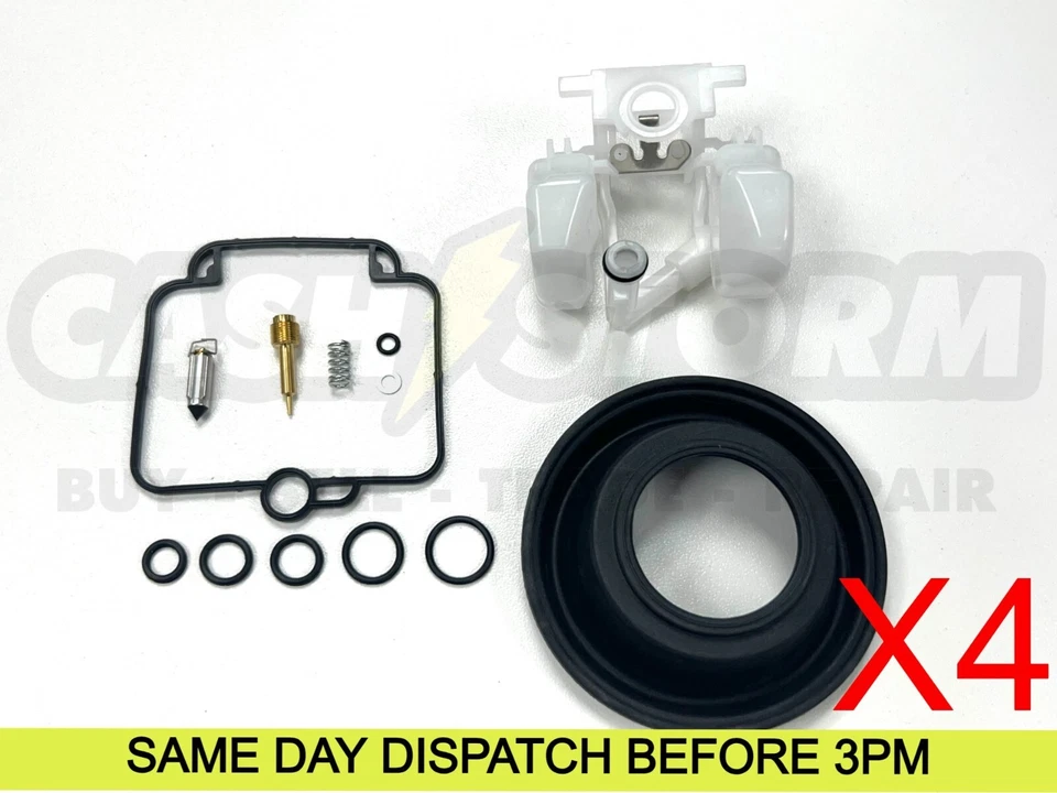 4 kit de reparación de reconstrucción de carburadores de carburadores para Triumph Trophy 1200 + diafragma Foto 1 de 1