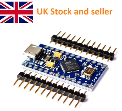 Pro Micro ATMEGA32U4 Arduino Compatible Board  5V 16MHz Micro USB - Image 1 of 3