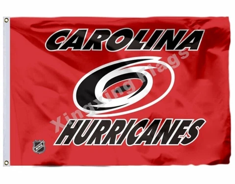 Carolina Hurricanes Flag 3x5ft Banner Polyester Ice Hockey Stanley Cup 008 Cover