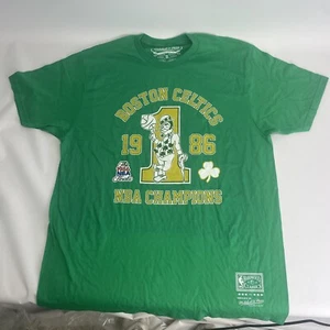 NEU MITCHELL AND NESS HWC BOSTON CELTICS NBA CHAMPIONS 1986 T-SHIRT XL - Bild 1 von 4