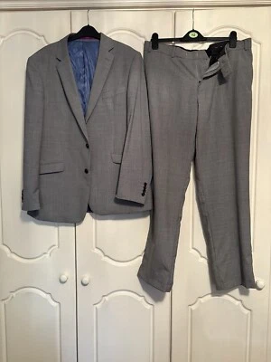 Brook Taverner Signature Wool 2 Piece Suit Ch42R W36R  - Image 1 of 4