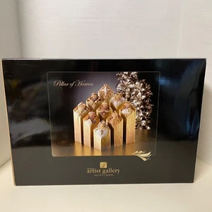 Belén Pilar del Cielo Enesco con versículos bíblicos por Kim Lawrence 9 piezas 2009 - Imagen 1 de 16