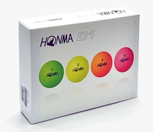 Neu Box Design HONMA D1 Golfbälle Muti Farbe 1 Dutzend (12 Bälle) - Bild 1 von 10