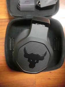 JBL -Noise Cancelling Wireless Headphones -Under Armour Project Rock Black Color - Picture 1 of 5