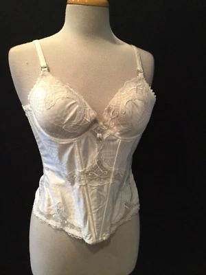 NWT PLEASURE STATE WHITE LABEL IVORY CHATEAU CORSET- SIZE 36B - Image 1 of 4