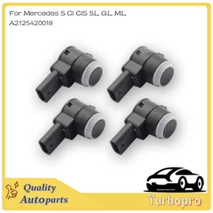 4x Bumper Parking Sensor A2125420018 For Mercedes S Cl ClS SL GL ML - Picture 1 of 6