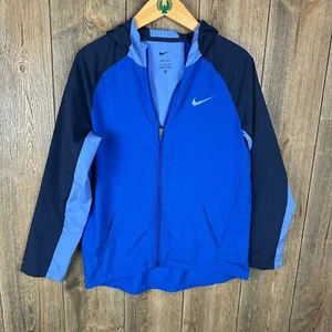 Nike Dri-FIT Big Kids Woven Training Jacket Blue Tri-Color Boys Size XL - Picture 1 of 7