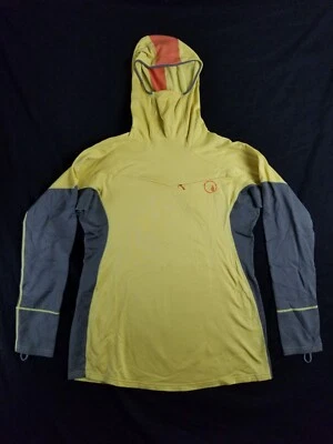 Trew Gear 210 Peso Medio Nuyarn Lana Merino Mujer XL Capa Base Sudadera con Capucha Amarilla Foto 1 de 4