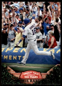 2016 Topps 100 Years at Wrigley Aramis Ramirez Chicago Cubs #WRIG-20 - Picture 1 of 2