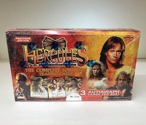 Hercules The Complete Journeys - Sealed Trading Card Hobby Box - 40 Packs, 2001 