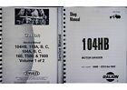 Galion Grader 104A 118A 118B 104Hb T-500 104C 104B 160 T600 104Ha Service Manual