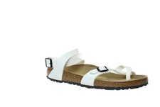 birkenstock yara white patent