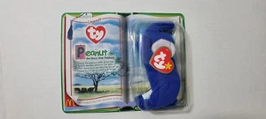 McDonald's Beanie Babies 2000 Peanut the Elephant New in Box Good Condition - Picture 1 of 2