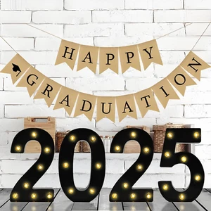2025 Light up Numbers, Graduation Decorations Numbers Marquee Signs Class of 202 - Picture 1 of 12