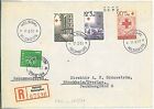 25994    Red Cross  Heart - Postal History - Cover (Fdc?) : Finland 1951