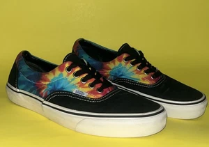 Vans Unisex Era Skateschuhe schwarz weiß Batik Low Top Schnürschuhe M 8 W 9,5 - Bild 1 von 7
