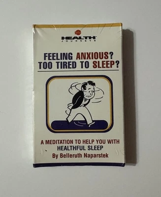 A Meditation To Help You With Healthful Sleep Sampler Cassette Tape New Sealed - Image 1 of 4