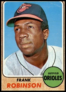 Frank Robinson 1968 Topps Baseball Card #500 Orioles Fair - Picture 1 of 2