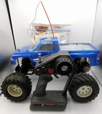 Vintage Traxxas Stampede 2WD RC Truck with Remote and Accessories TESTED - Image 1 of 4
