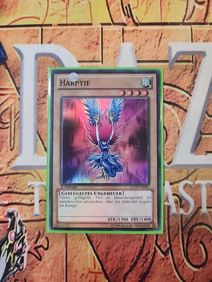 GERMAN Harpie Lady LCJW-EN082 1st Super Rare NM Yugioh  - Image 1 of 1