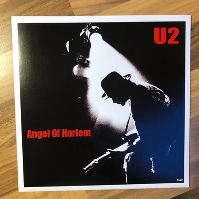 U2 Angel of Harlem 45 7" Vinyl Single record with unique Sleeve - Image 1 of 4