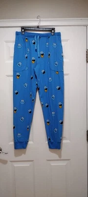 Sesame Street Women's Cookie Monster Pajama Pants Size Medium - Image 1 of 4