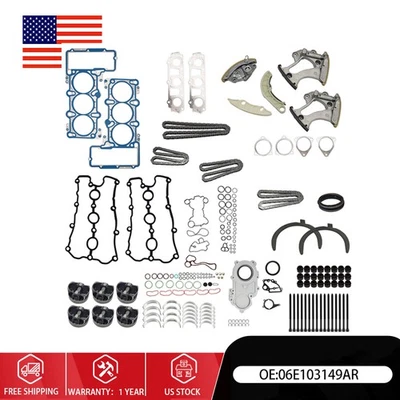 Kit de reconstrucción y sincronización del motor para Audi A6 A7 A8 Q7 S5 CRE CTD 3.0 TFSI EA837 Foto 1 de 4