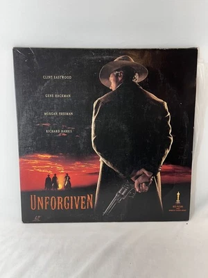 Unforgiven Widescreen Laserdisc 1992 Clint Eastwood Gene Hackman Morgan Freeman - Image 1 of 3