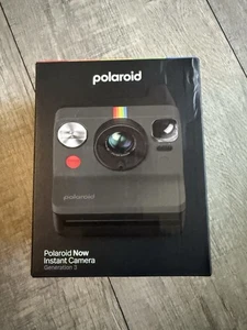 Polaroid Now Generation 3-Graphite     Black New Sealed - Picture 1 of 5