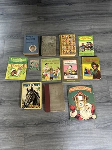 Lot of 12 Vintage Old Rare Antique Random Hardcover,soft Cover Books - Picture 1 of 11