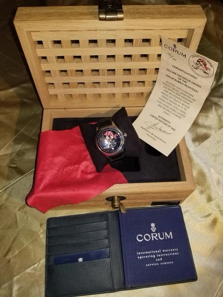 Corum Bubble Privateer Watch Collectors Series Limited Addition - Image 1 of 4