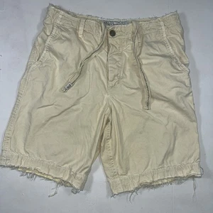 Dobladillos deshilachados de algodón pesado vintage Abercrombie And Fitch para hombre talla 34 - Imagen 1 de 11