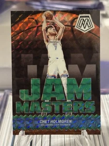2023-24 Panini Mosaic Chet Holmgren Jam Masters Green Prizm Parallel - Picture 1 of 2