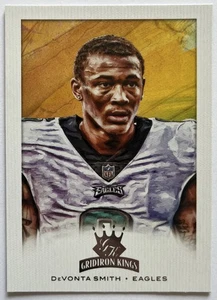 2021 Panini Chronicles Gridiron Kings Devonta Smith Pink Parallel Rookie Card RC - Bild 1 von 2