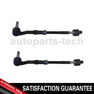 2x Conjunto de extremo de varilla de amarre de dirección delantera Suspensia para BMW 745i 2002 2003 2004 Foto 1 de 2