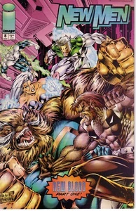 NEW MEN #8 (VG) IMAGE COMICS 1994 - Picture 1 of 1