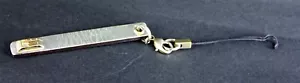 Givenchy Silber Leder Handy Riemen Tasche Zubehör Handyband gebraucht - Bild 1 von 12