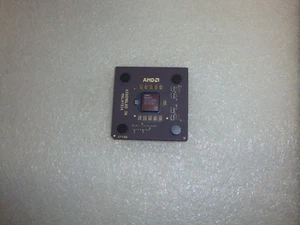 AMD Mobile Duron 1200 1200MHz/64KB/200MHz DHM1200AQQ1B Base/Socket A 462 CPU - Picture 1 of 2
