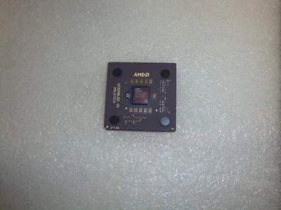 AMD Mobile Duron 1200 1200MHz/64KB/200MHz DHM1200AQQ1B Base/Socket A 462 CPU - Image 1 of 2